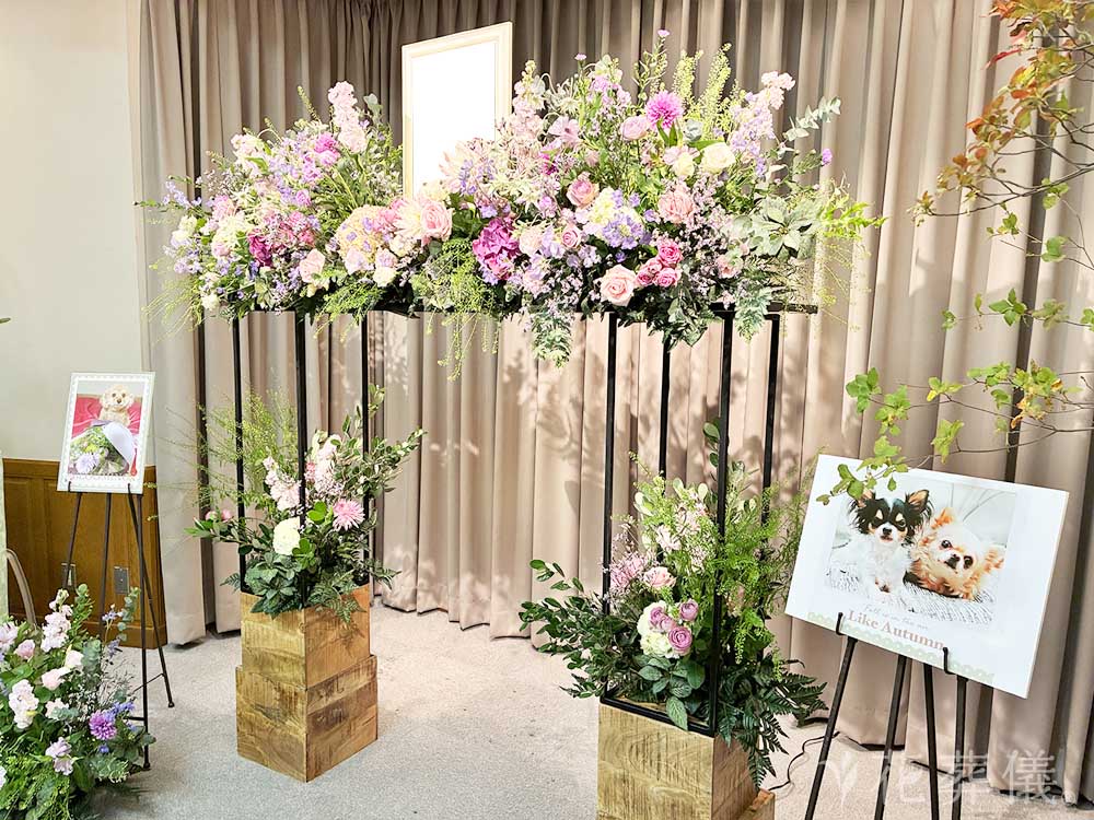 慈林薬師会館で葬儀を行ったお客様の祭壇写真02