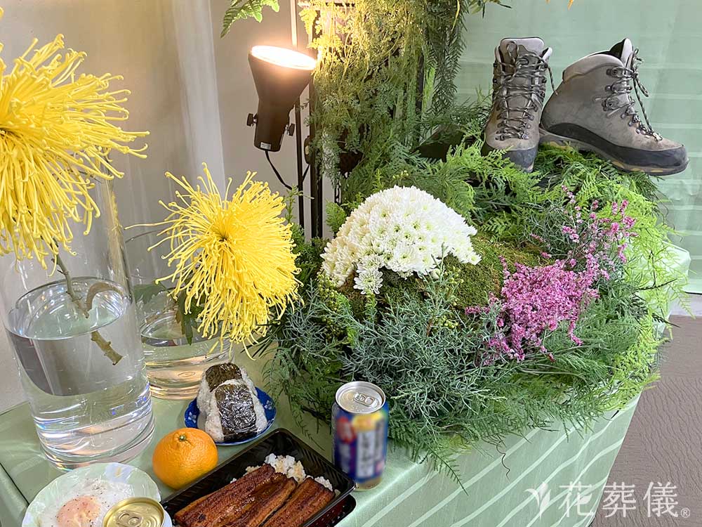 東松山斎場で葬儀を行ったお客様の祭壇写真03