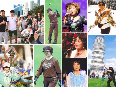 周囲に笑い声が絶えなかったお母様のお写真