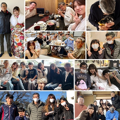 お孫様からもとても慕われていたお父様