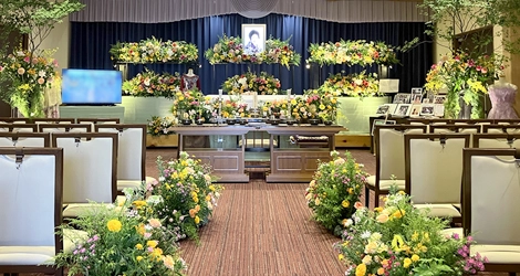 お客様インタビュー　家族の想いをつなぐ花祭壇