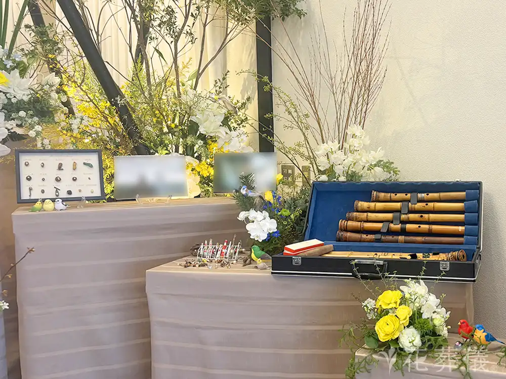 戸田葬祭場で葬儀を行ったお客様の祭壇写真03