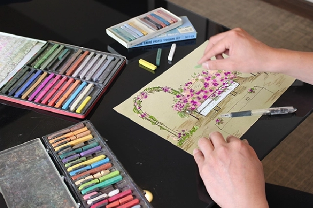 自祭壇づくりの流れとデッサンのタイミング