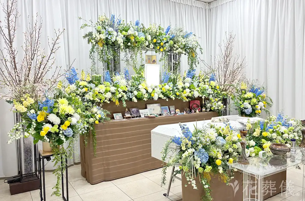 春のおとずれ〜立春の花祭壇