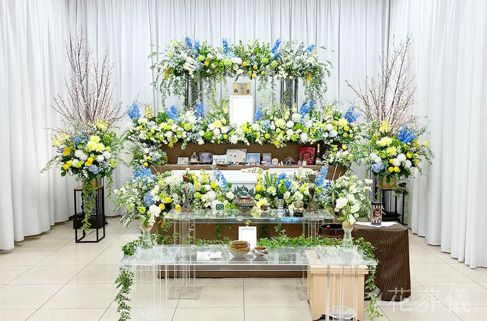 春のおとずれ〜立春の花祭壇