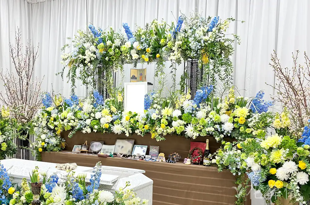 春のおとずれ〜立春の花祭壇