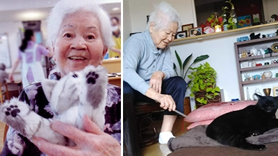 大の猫好きだったお母様