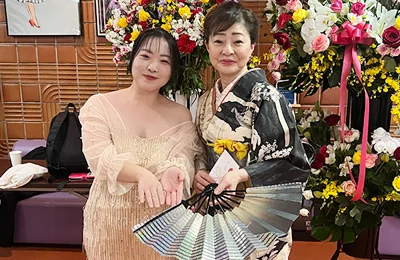 立派な晴れ姿を天国の”先生”へ