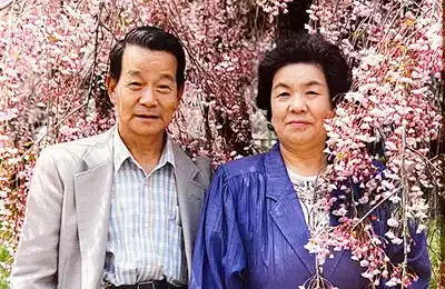 旅行も大好きだったお母様とお父様のお写真