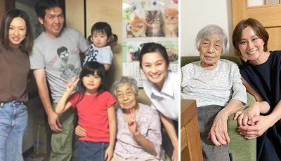 家族全員が大好きだったお母様とのお写真