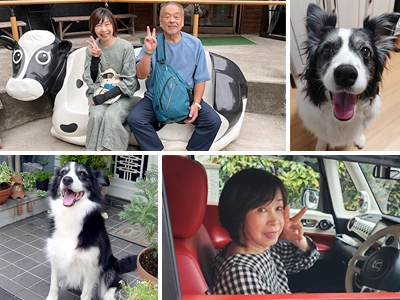 深い愛情で結ばれていたご夫妻と愛犬