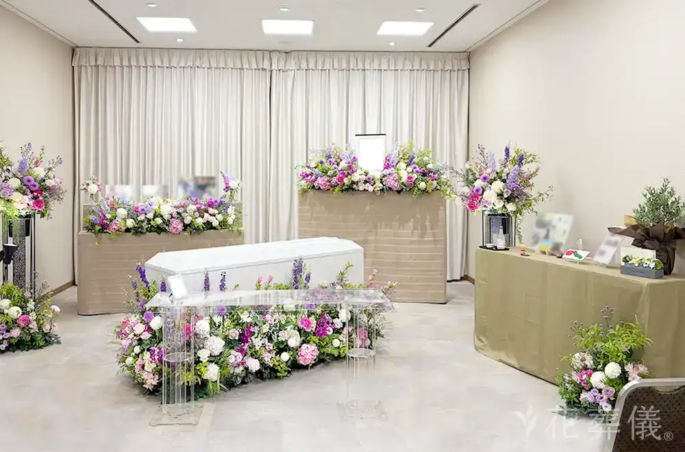 母の日の花祭壇
