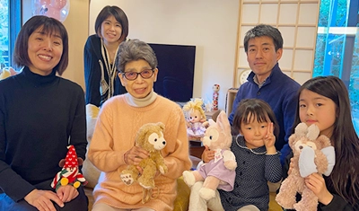 物静かで思慮深く、いつも優しく見守っていてくれたお母様