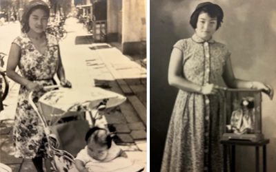 若い頃のお母様のお写真