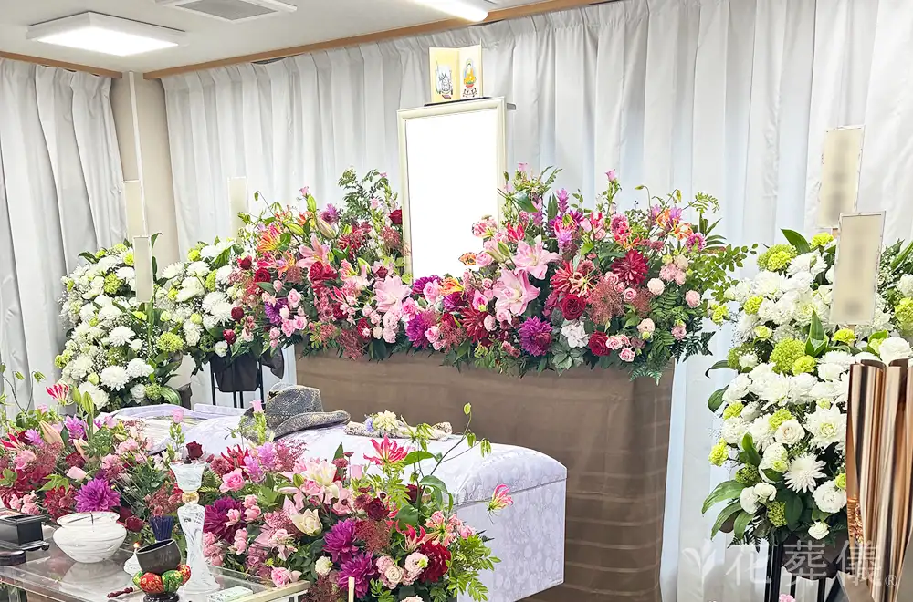 ええかっこしいの花祭壇