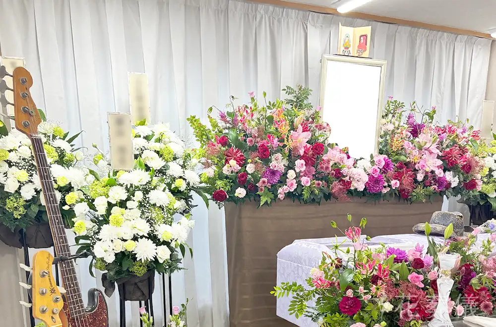 ええかっこしいの花祭壇