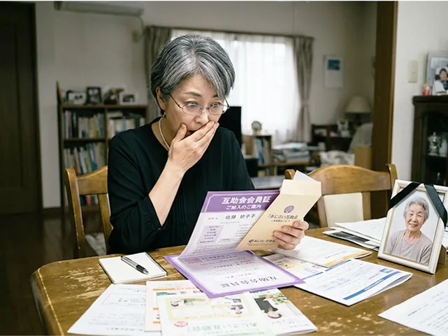 葬儀社選びの失敗談その4｜葬儀後に知る「互助会」の存在